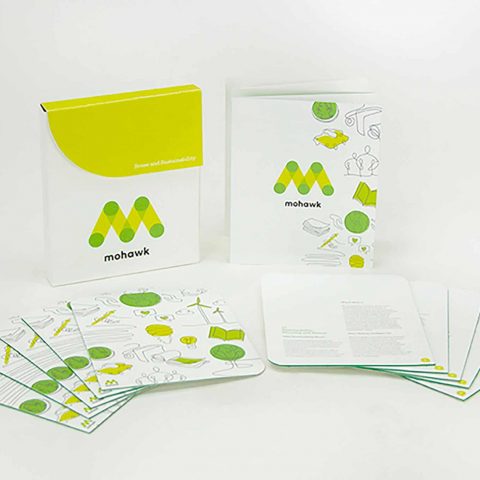 Graphic Design Students learn sustainable design practices through re-branding assignment