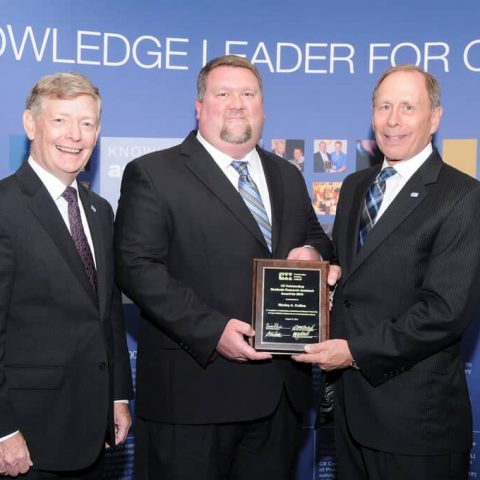 Wes Collins Wins 2015 Outstanding CII Graduate Research Assistant Award