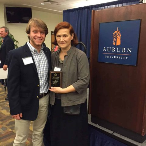 Garmaz Receives Outstanding Faculty Award