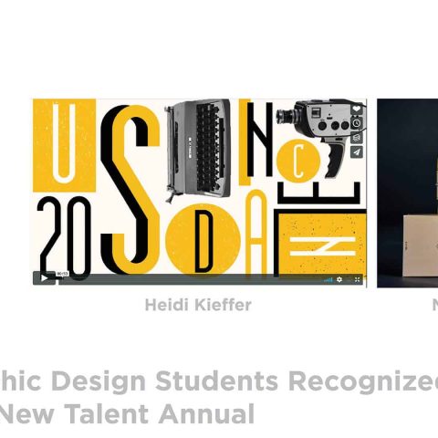 Graphic Design Students Garner National Recognition