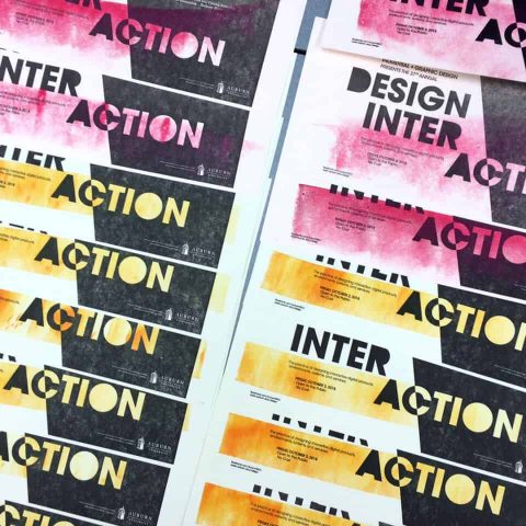 Finkel’s Class Creates Design Interaction 2015 Posters