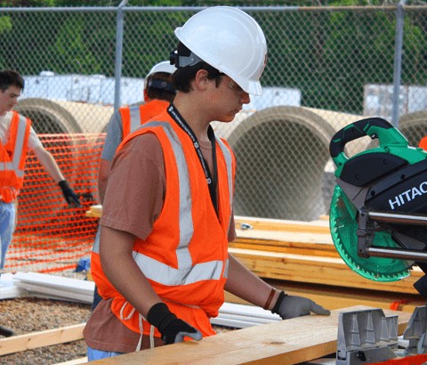 Building Construction Campers Think Small