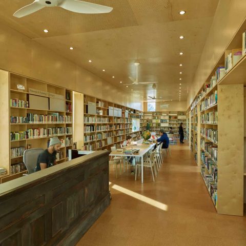 Newbern Library Interior photo by Timothy Hursley