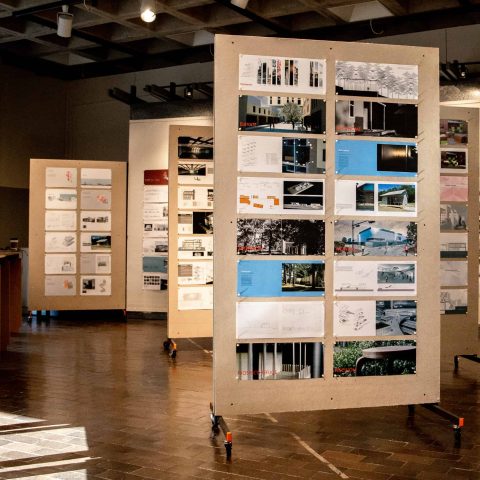 Advanced Portfolio Design Exhibit in Gallery
