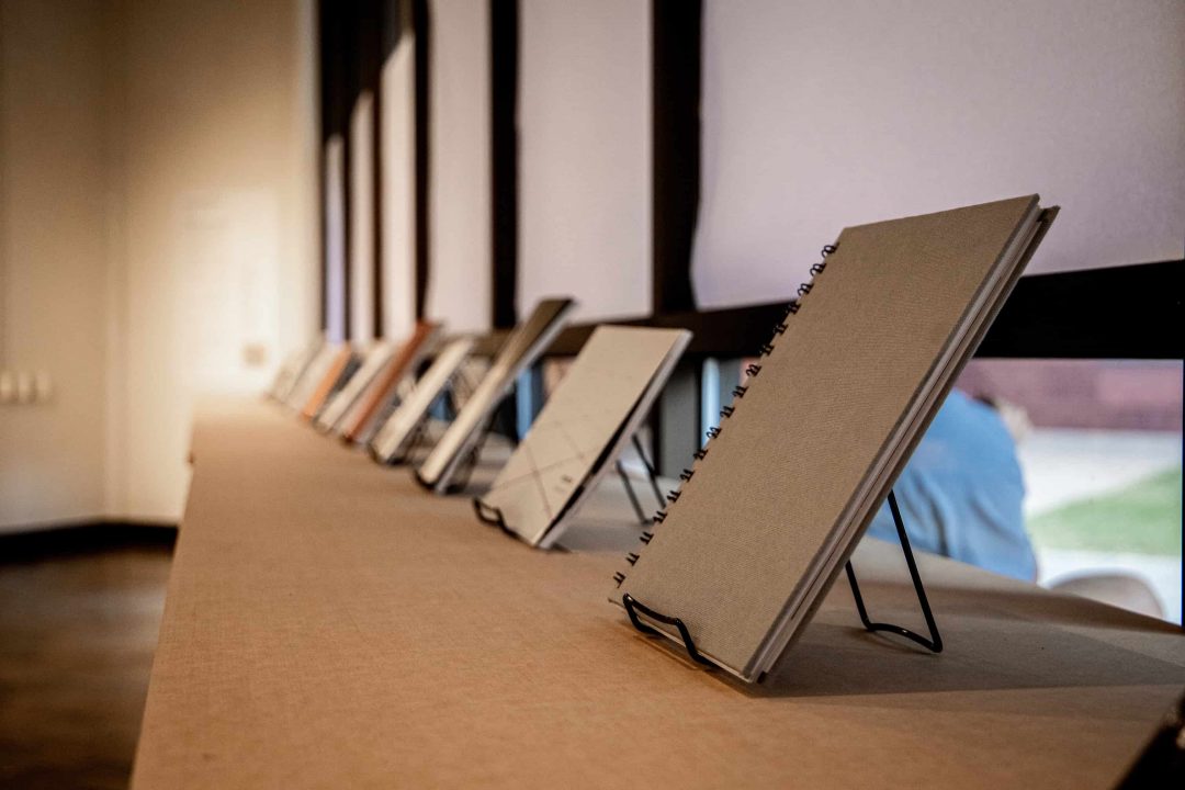 Advanced Portfolio Design Exhibit in Gallery