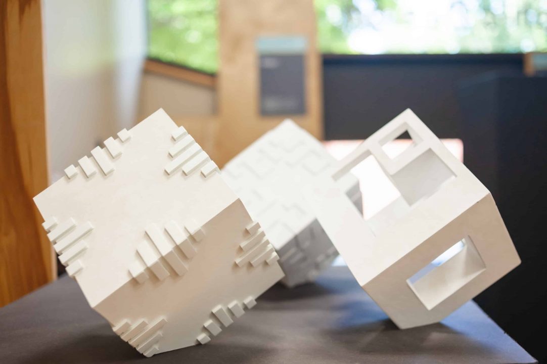 design models on table