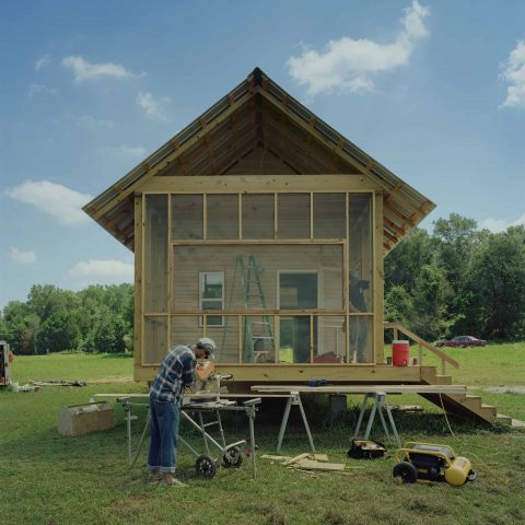 Rural Studio students building 20K Dave’s Home.