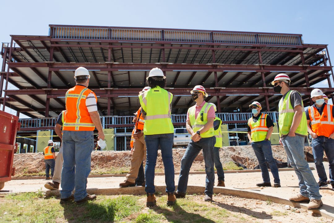 Exedutive Programs Students on site