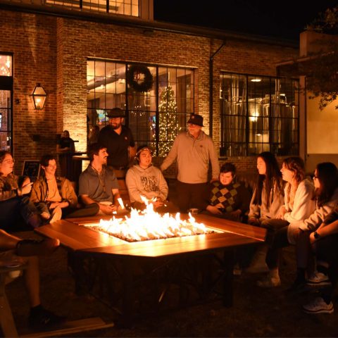 Old Majestic Fire Pit