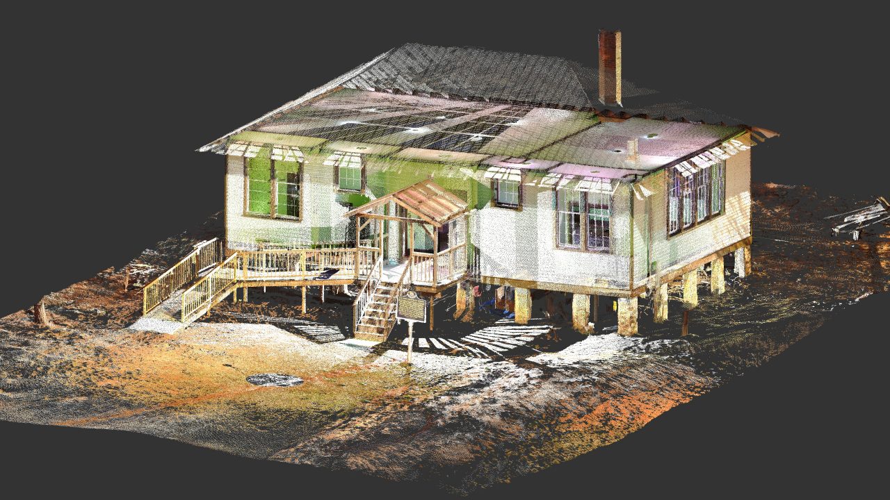 Point Cloud of New Hope School