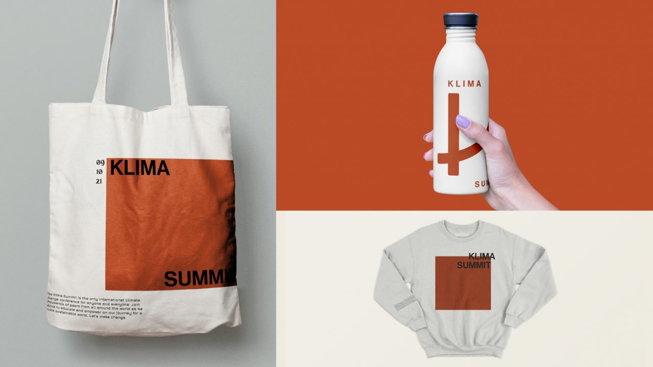 Merchandise for the Klima Summit