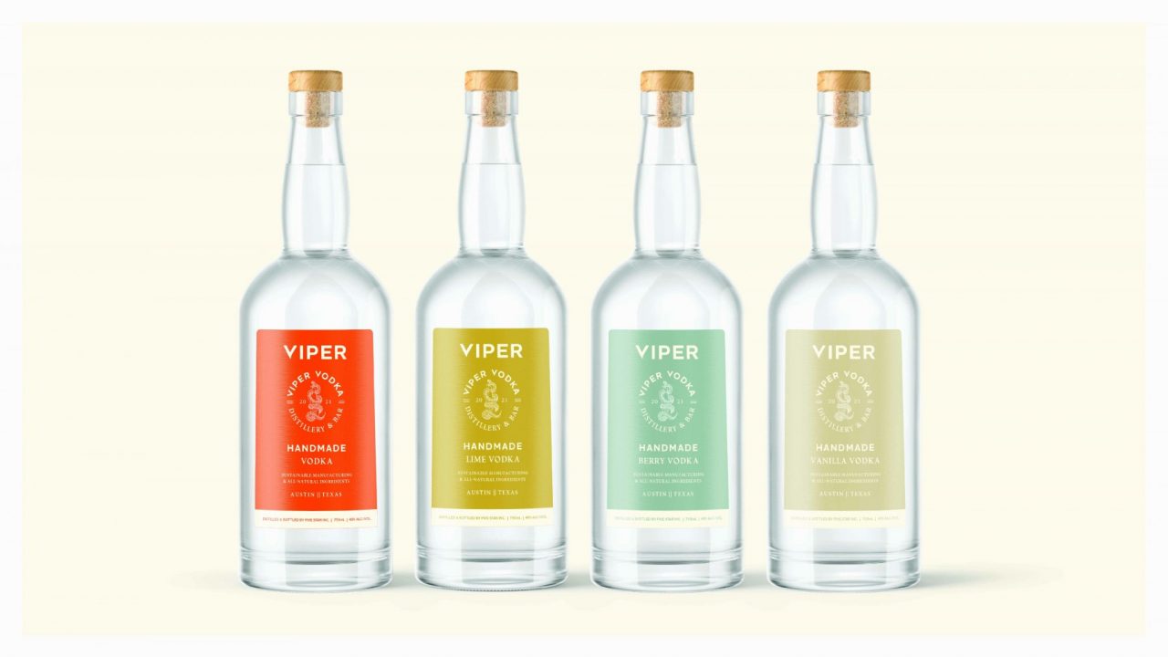 Viper Vodka Packaging