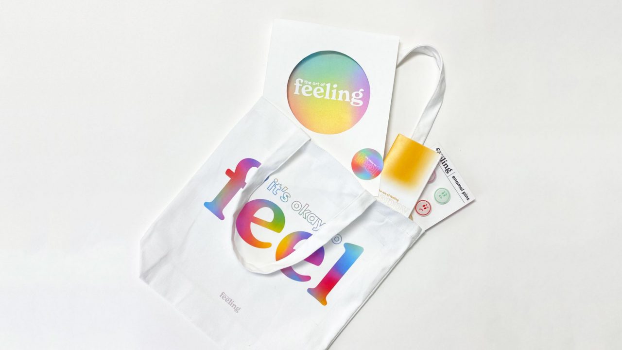 The Art of Feeling Tote Bag Collateral
