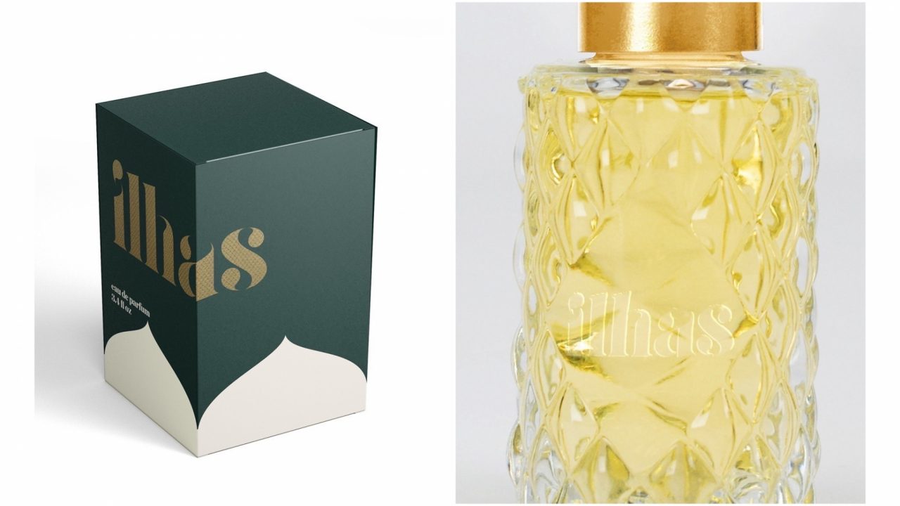 Emily Covington: Ilhas Parfumerie Box and Bottle Packaging