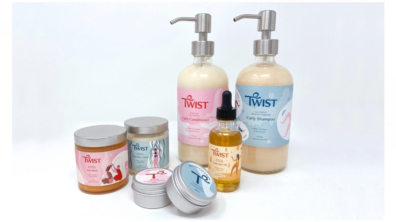 Greer Miceli: Twist Curl Salon Packaging