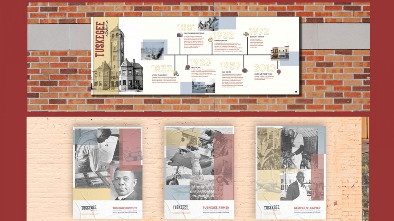 Posters / Sign for Downtown Tuskegee