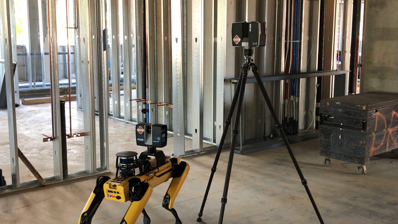 The project team has implemented, tested and evaluated innovative reality capture technology, including LiDAR scanning, 360-photography and robot on an on-going construction project.