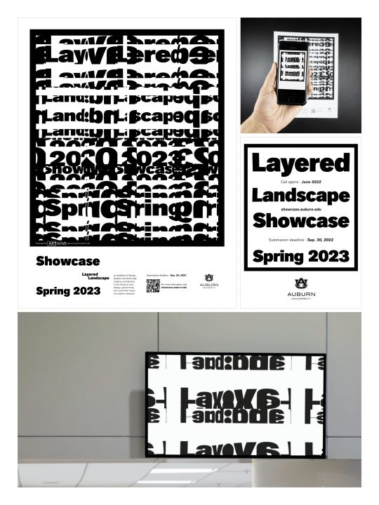 Layered Landscapes poster