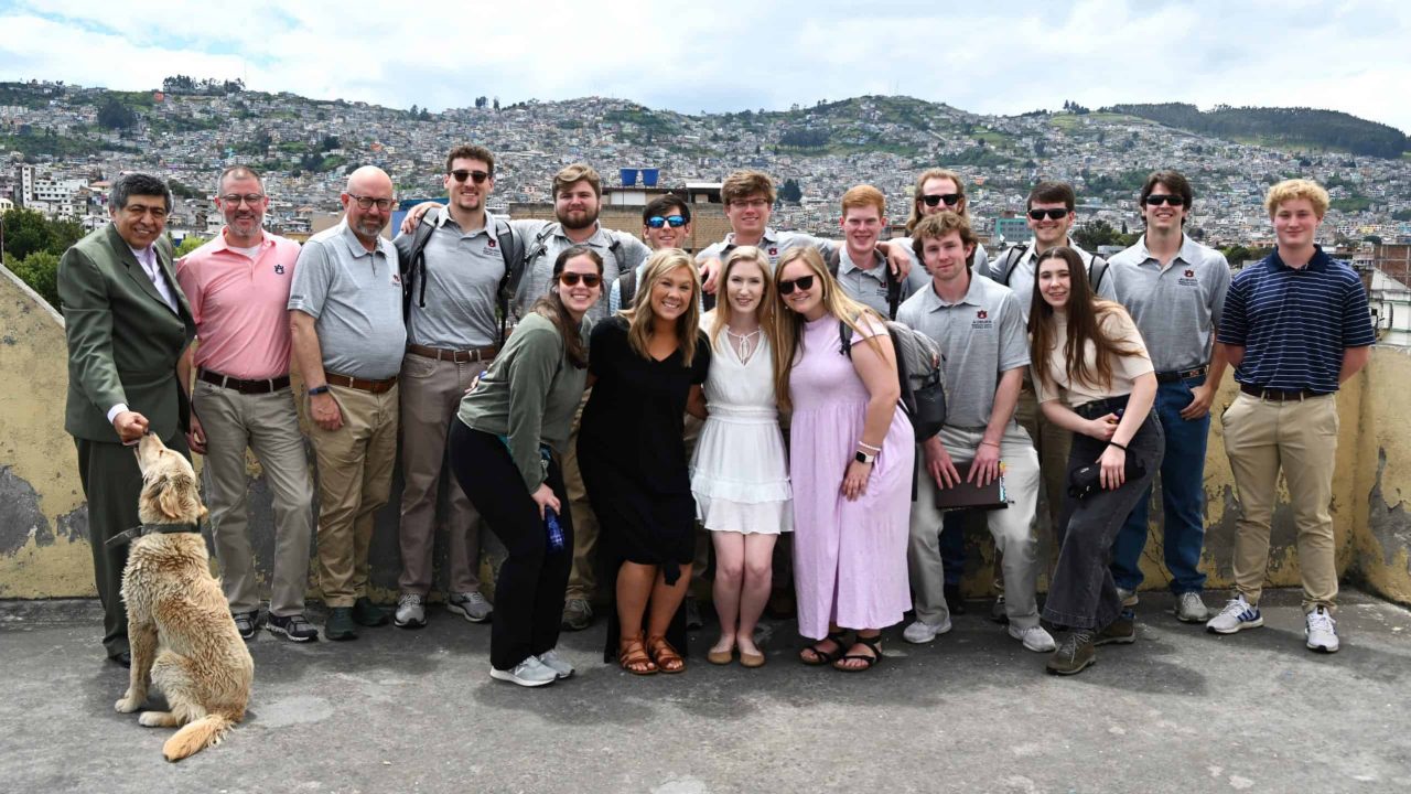 Auburn Building Science International Service Learning Study Abroad Quito Spring 2023