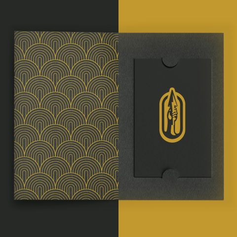 The Vulcan identity by Graphic Design student Houlton Moates
