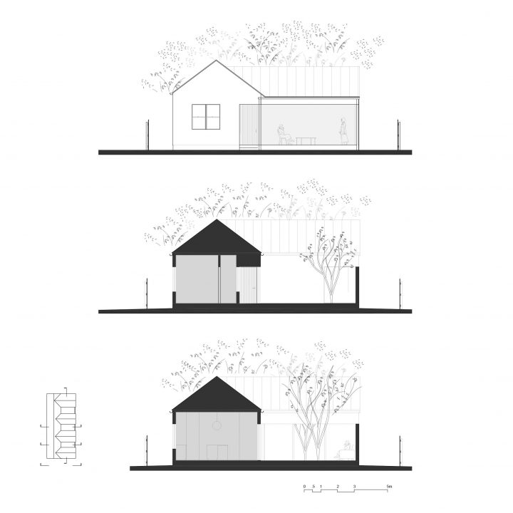 Susan's House section elevations