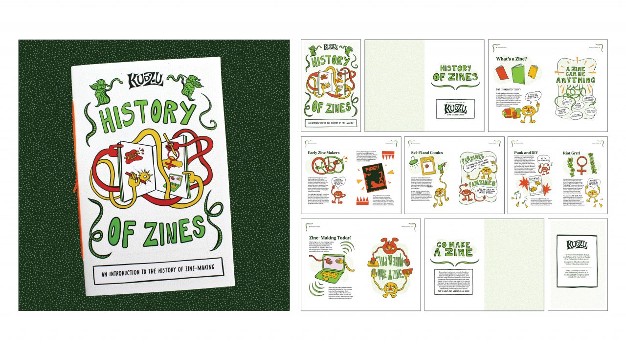 Kudzu Zine Collective History of Zines Publication