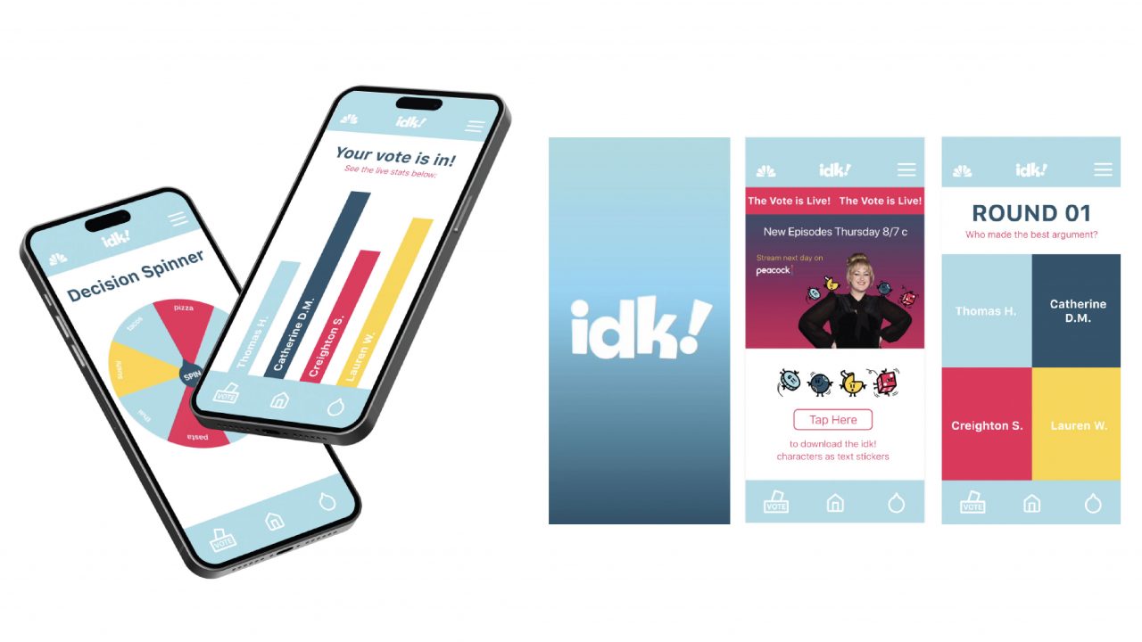 idk! app by Catherine Della Manna