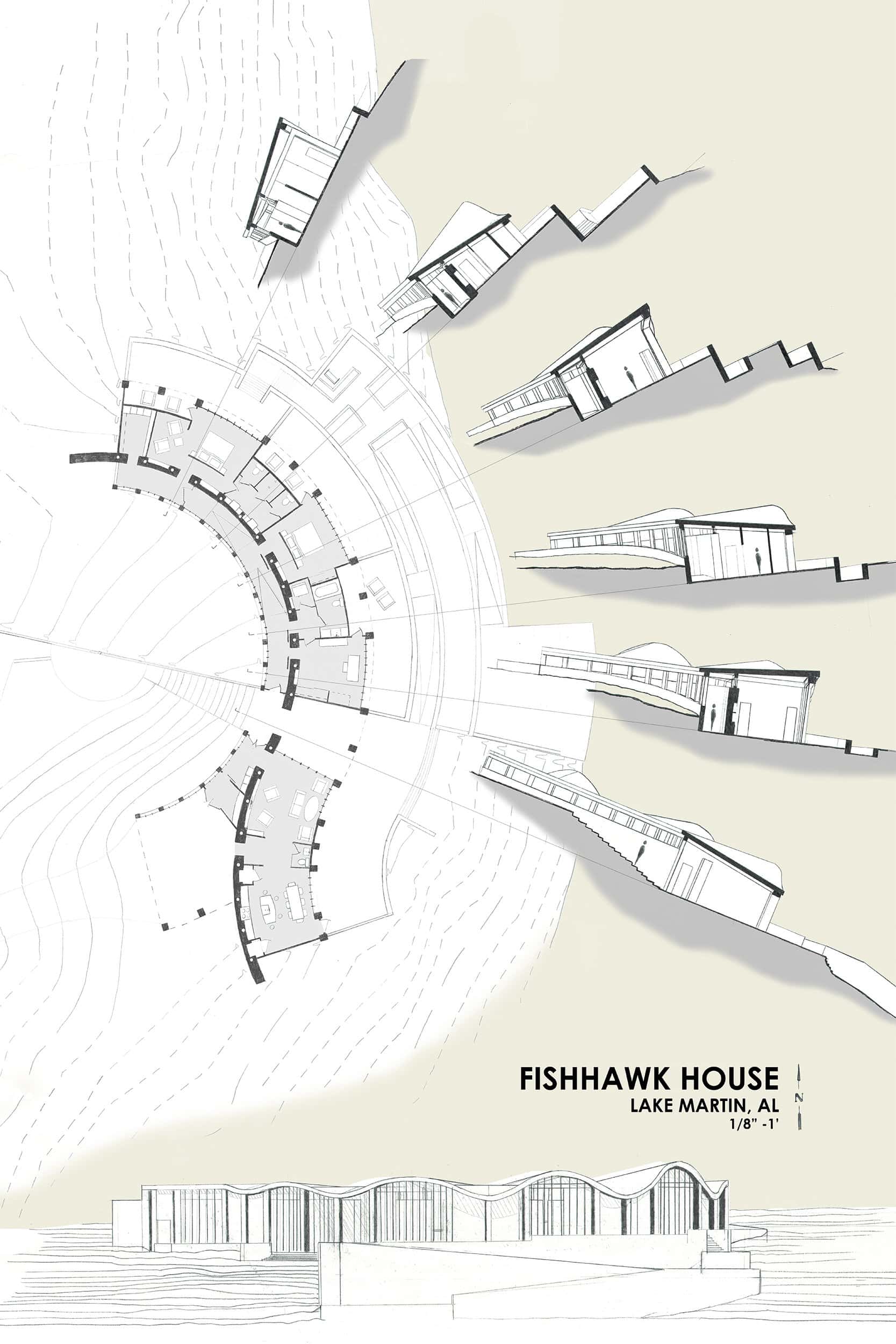 FishHawk Lakehouse design by Jeremy Daniel