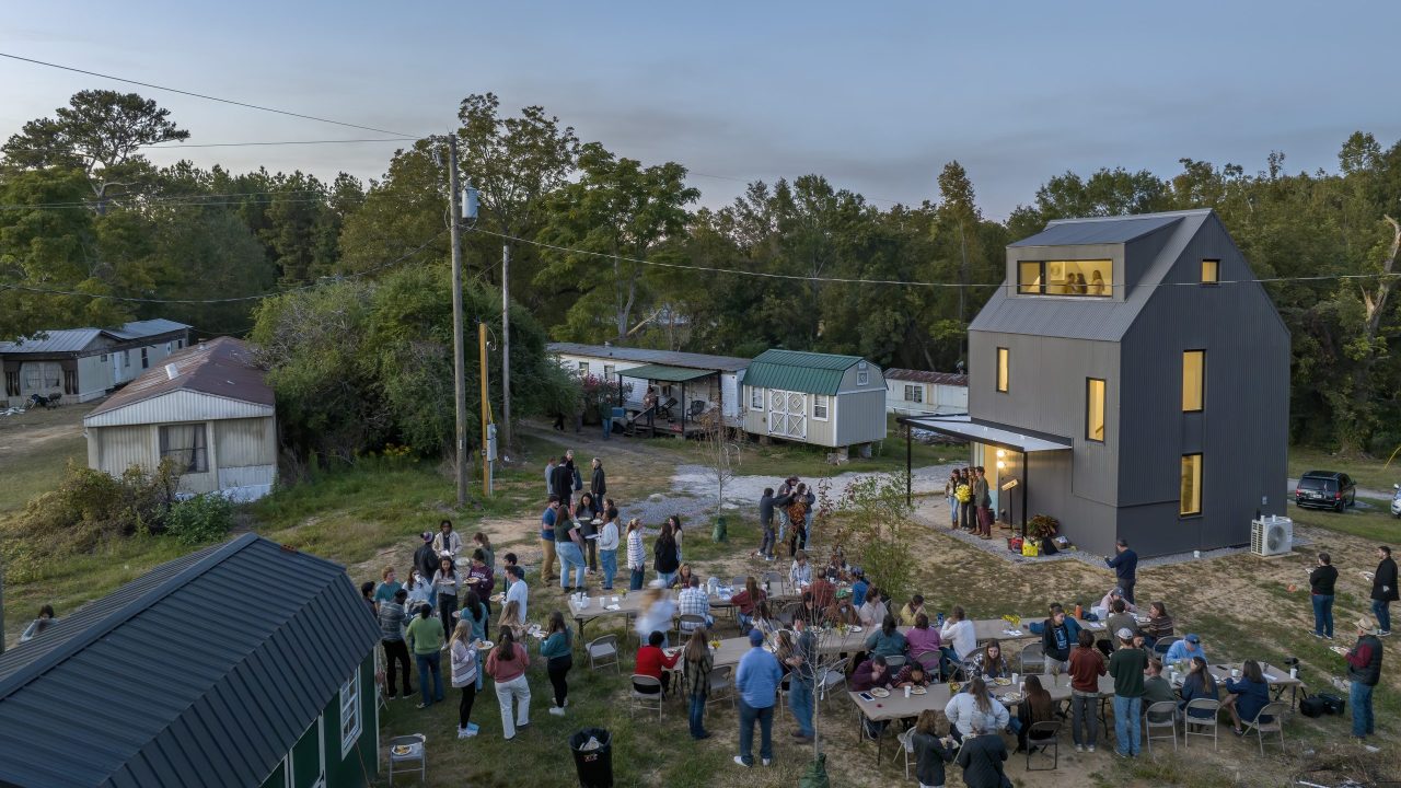 18x18 home by Auburn University Rural Studio. Photo by Timothy Hursley.