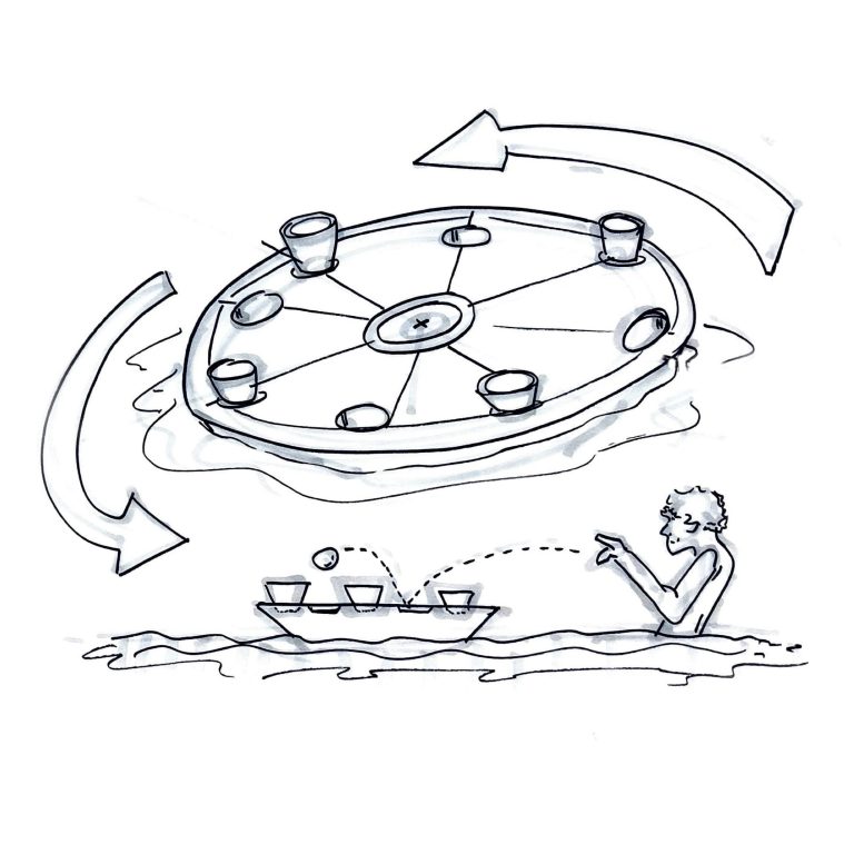 Before prototyping, Hudson sketched various options.