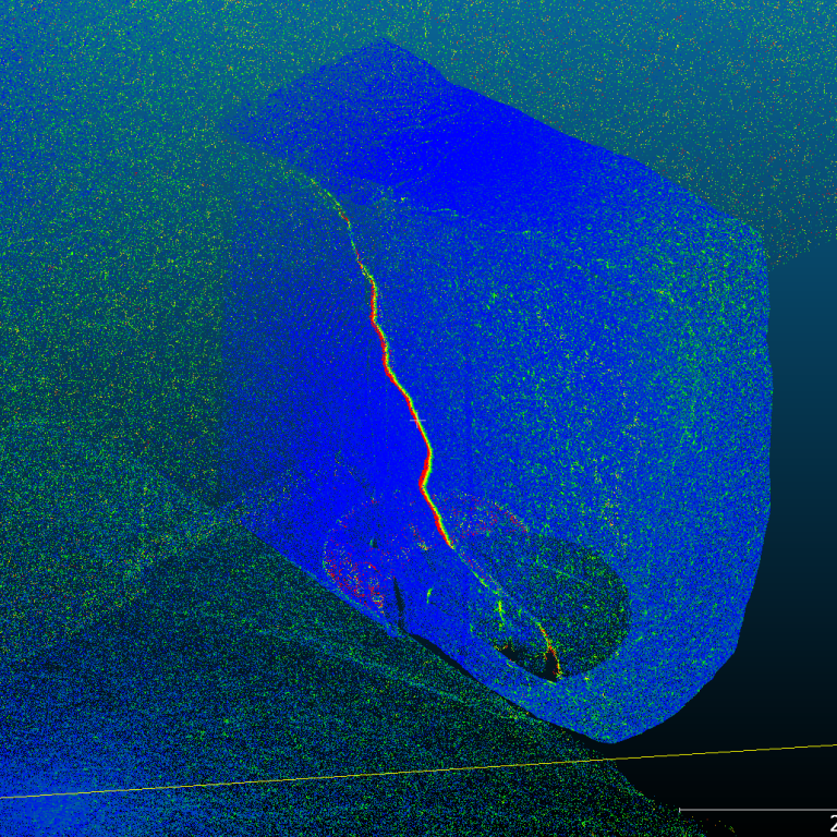 Point cloud model of the Treasury