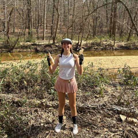 Landscape Architecture students participate in service workdays cleaning up local outdoor spaces.