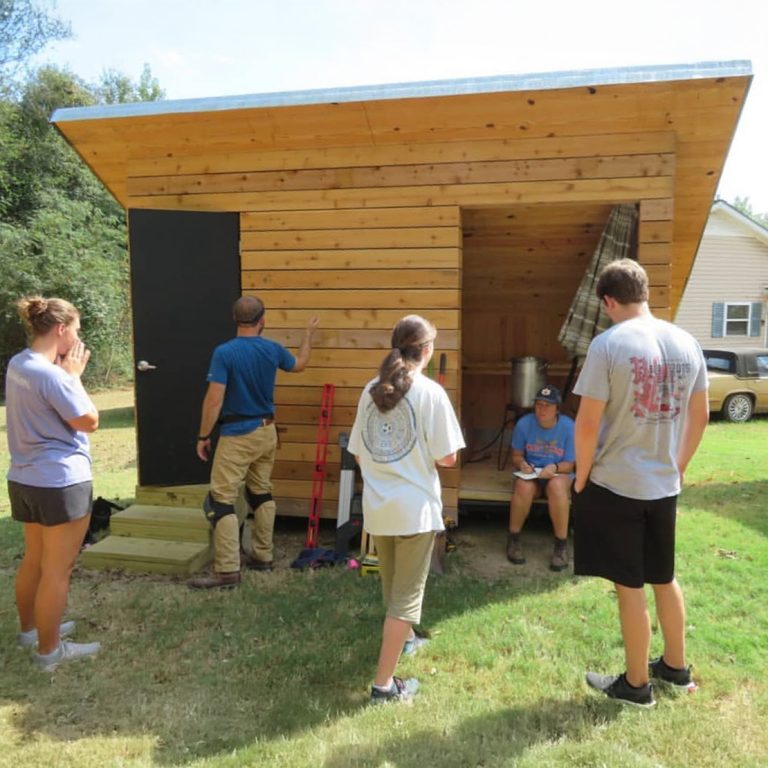 As part of FBD, students participate in service projects for local organizations like Habitat for Humanity. 