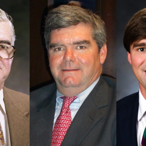 (left to right) Ben Radcliff Sr., Ben Radcliff Jr., Ben Radcliff III