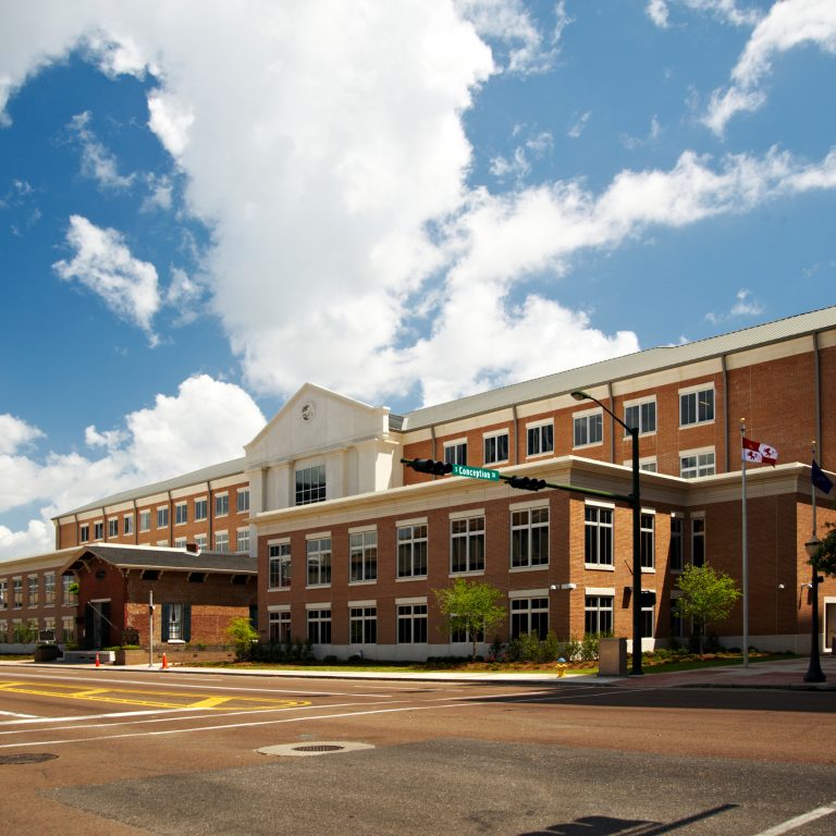 Designed by Goodwyn Mills Cawood, Radcliff Contractor completed the Mobile County Annex in 2010.