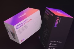 Dōmi Smart Bulb and Smart Outlet Packaging