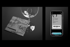 No Proof Wine glass, Napkin, and E-Membership Card