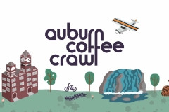 Mug Design for the Auburn Coffee Crawl by Laura Messer