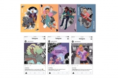 Manie Vanagdora: Postcards and Instagram posts