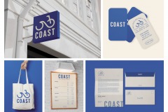 Coast Bike Rental Branding by Bethany Furtwengler