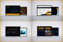 Nova Brewpub Website Screens