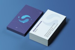 Sarah Stephens: Sherwood Aquarium Business Cards